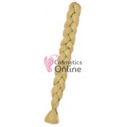 Coada de par afro impletita de 100 cm Premium 1 - Blond Ash 100STA5